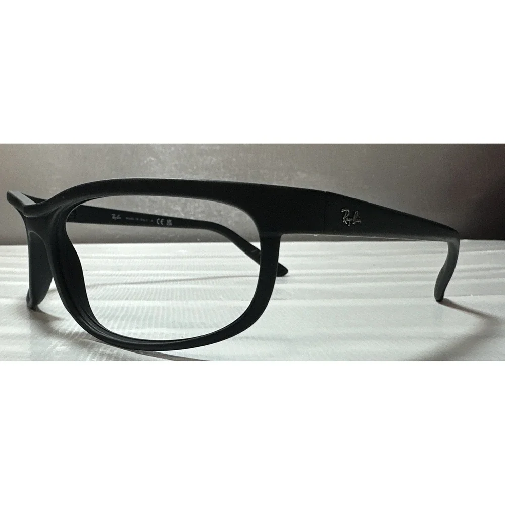 Ray-Ban Sunglasses Frame Only RB2027 W 1847 Matte Black Wrap Italy 62 mm